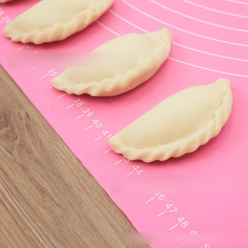 FlexiBake Silicone Dough Mat – Non-Stick Kneading & Pastry Baking Tool