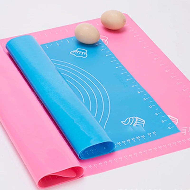 FlexiBake Silicone Dough Mat – Non-Stick Kneading & Pastry Baking Tool