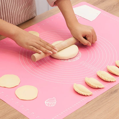 FlexiBake Silicone Dough Mat – Non-Stick Kneading & Pastry Baking Tool